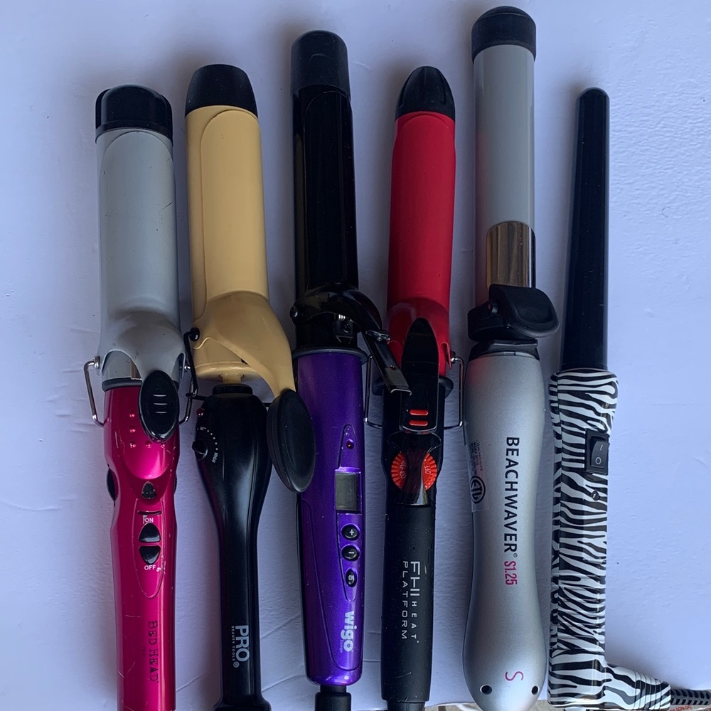 Beachwaver and Assorted Curling Irons Set